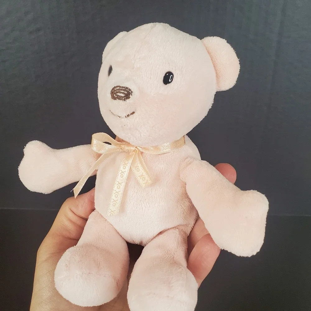 Carters Classics All About A Bear Pink Baby Teddy Stuffed 7